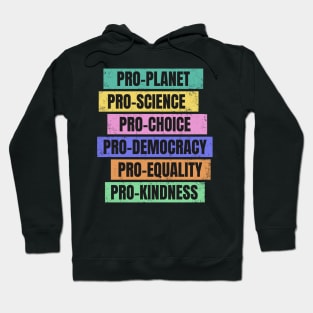 Pro-Planet, Pro-Democracy, Voting Rights Hoodie